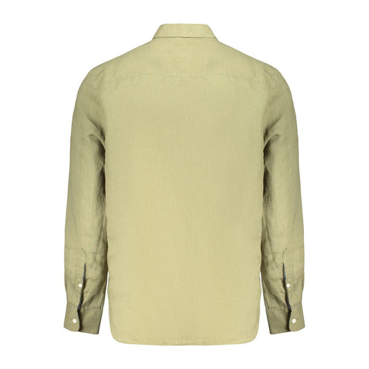 North Sails Green Linen Men's Shirt