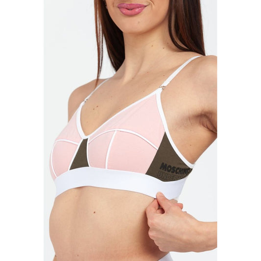 Moschino Multicolor Cotton Bra