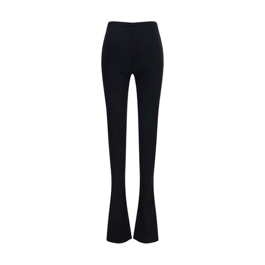 Gucci Black Viscose Flared Pants
