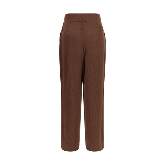 Brunello Cucinelli Brown Cashmere Casual Pants