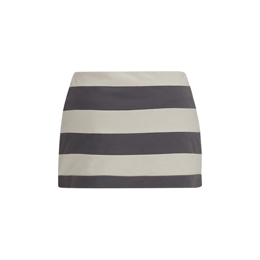 Miu Miu Multicolor Cotton Mini Skirt