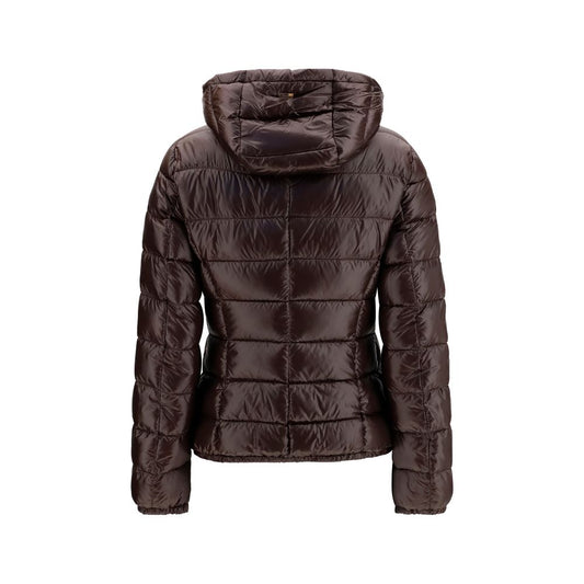 Herno Brown Polyamide Full-Length Jacket