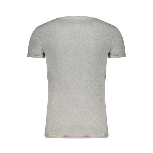 Aeronautica Militare Brown Cotton Men T-Shirt