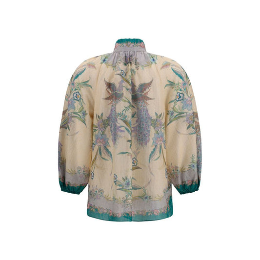 Zimmermann Multicolor Cotton Blouse
