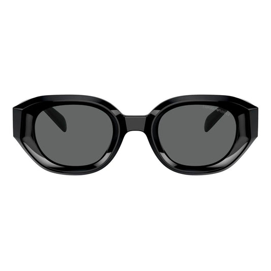 Emporio Armani Black Acetate Sunglasses