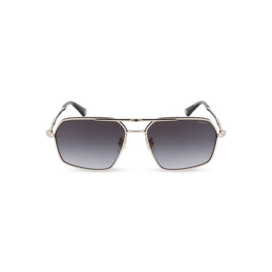 Police Gold Metal Sunglasses