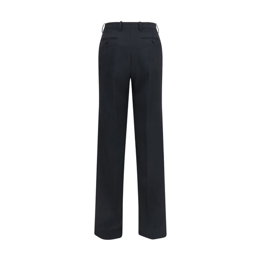 Tom Ford Black Wool Oves Aries Freizeithose