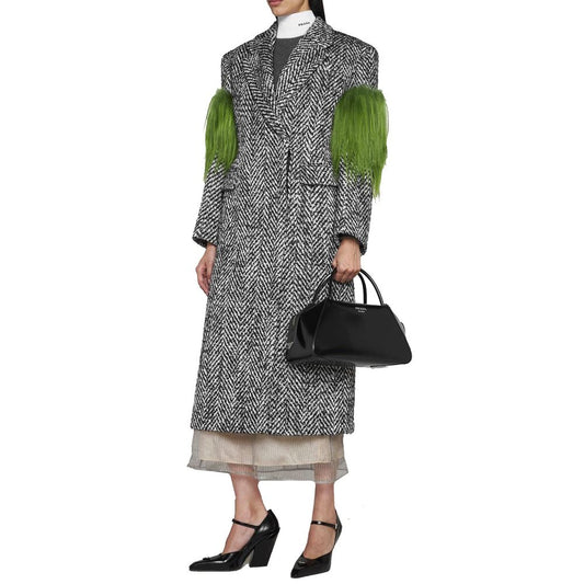 Prada Gray Wool Coat