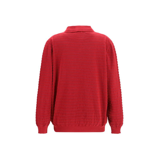 Miu Miu Bordeaux Cotton Sweatshirt