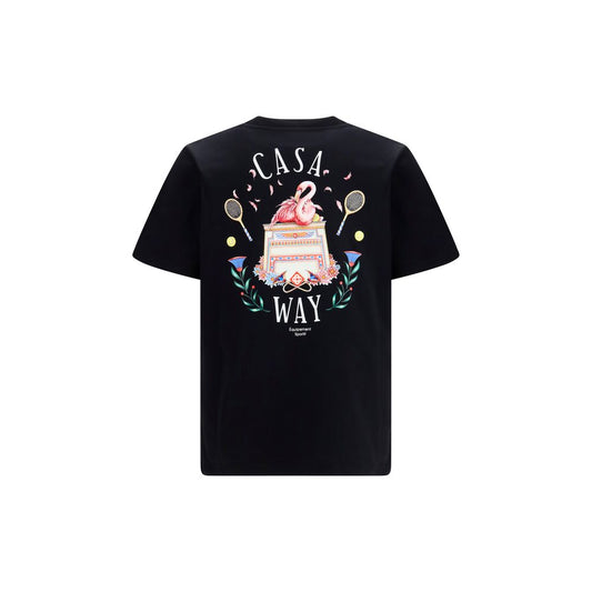 Casablanca Black Cotton Sportswear