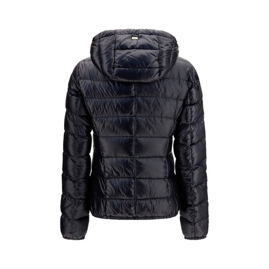 Herno Black Polyamide Full-Length Jacket
