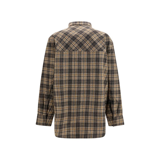 Rohe Multicolor Wool Oves Aries Pattern Shirt