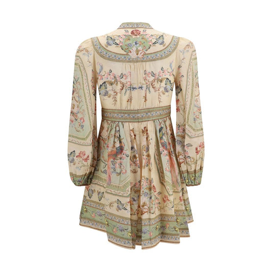 Zimmermann Multicolor Linen Casual Dress
