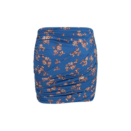 Magda Butrym Blue Polyamide Mini Skirt