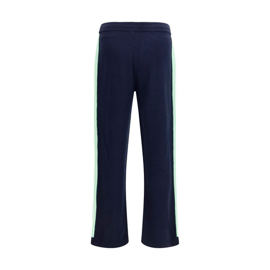 Casablanca Blue Wool Oves Aries Joggers (Workout Pants)