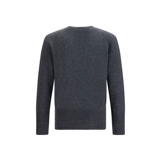 MM6 Gray Wool Oves Aries Sweatshirt