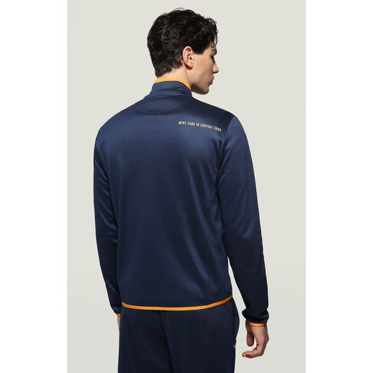 Bikkembergs Blue Cotton Sweatshirt