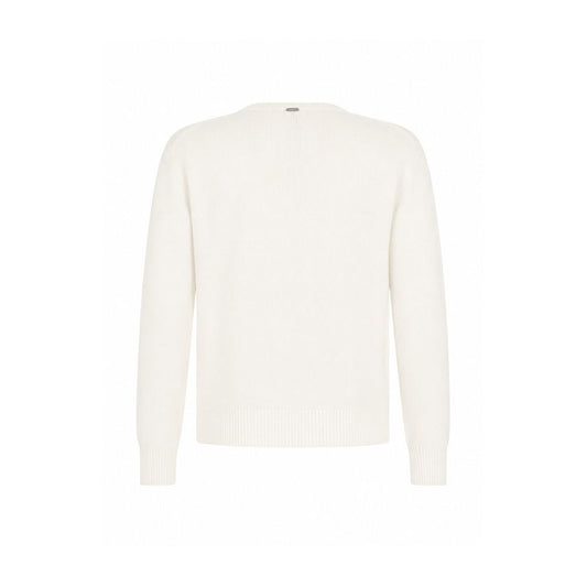 Herno White Cashmere Sweater