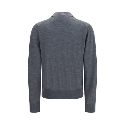 Loulou De Saison Gray Cashmere Shirt