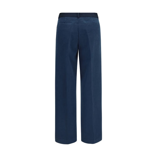 Forte_Forte Blue Cotton Chino Pants