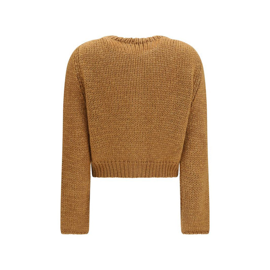 Forte_Forte Brown Silk Cardigan