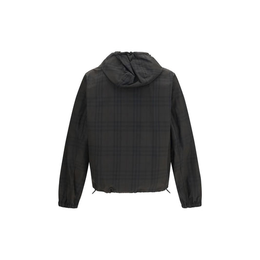 Burberry Brown Cotton Shell Jacket