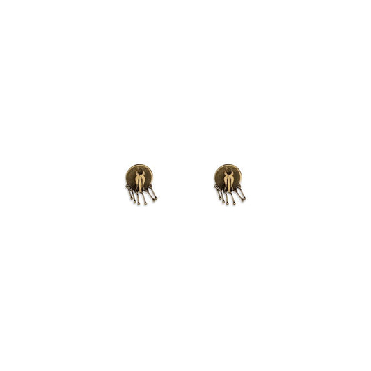Versace Gold Brass Earrings