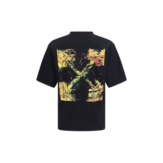 Off-White Black Cotton T-Shirt