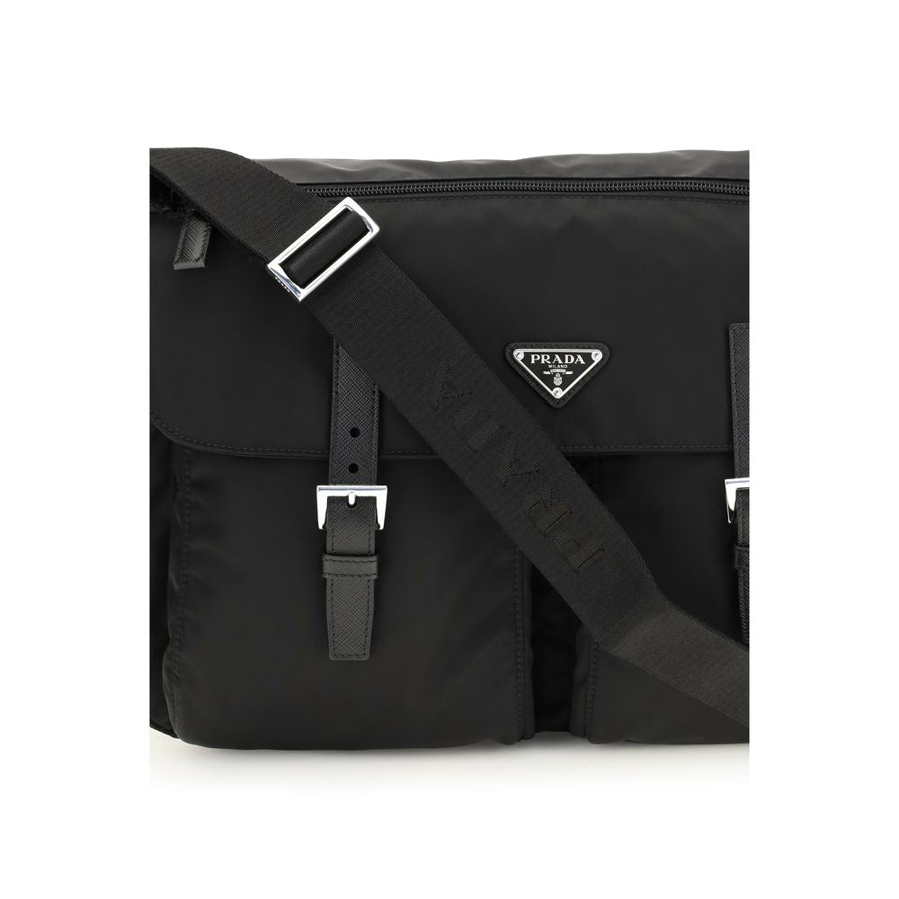 Prada Schwarzer Rucksack aus Polyamid