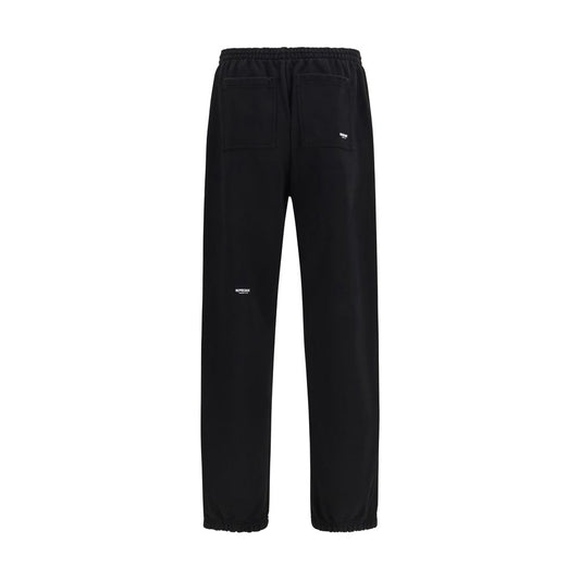 Represent Black Cotton Athletic Pants