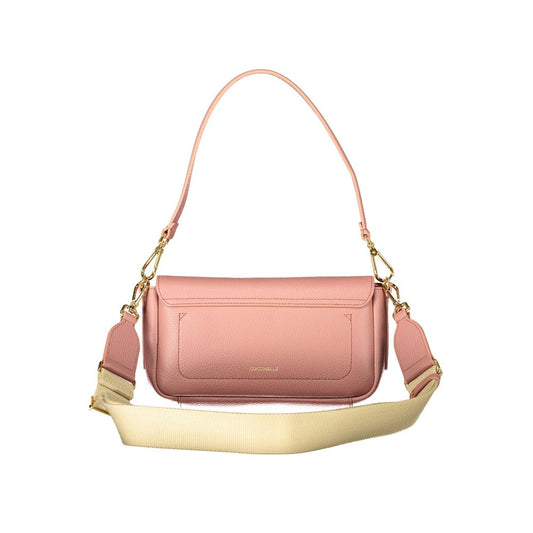 Coccinelle Pink Leather Handbag