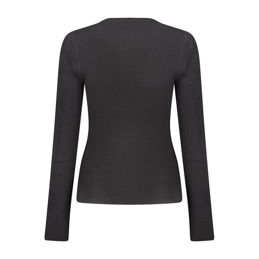 Guess Jeans Black Viscose Women's Sweater