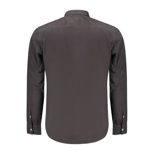 Guess Jeans Black Cotton Men's Shirt