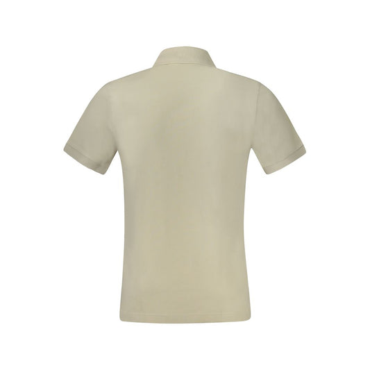 Hugo Boss Beige Cotton Men's Polo