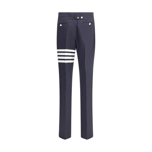 Thom Browne Blue Wool Oves Aries Dress Pants
