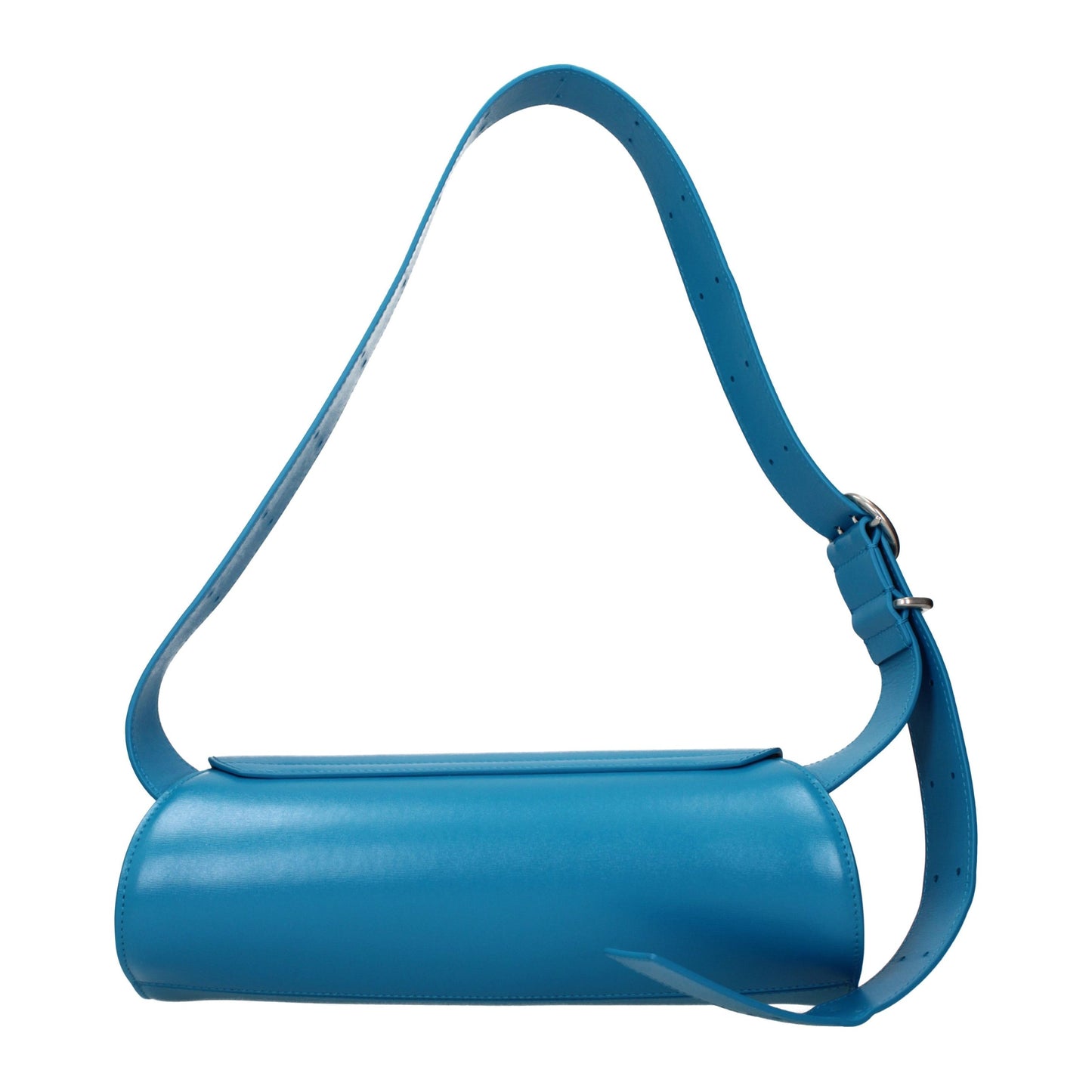 Jil Sander Blue Leather Crossbody Bag