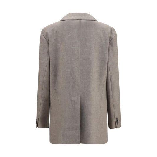 P.A.R.O.S.H. Beige Wool Oves Aries Blazer