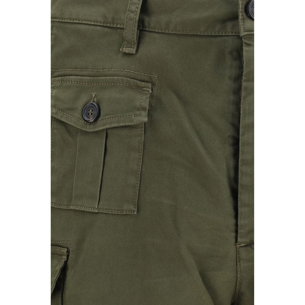 Dsquared² Zweifarbige Bermudashorts aus Baumwolle