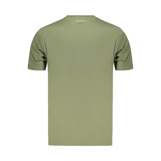 Refrigiwear Green Cotton Men's T-Shirt