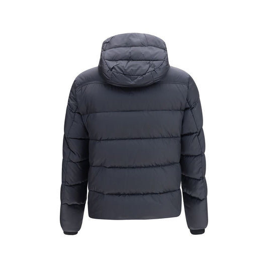 MooRER Blue Polyamide Full-Length Jacket