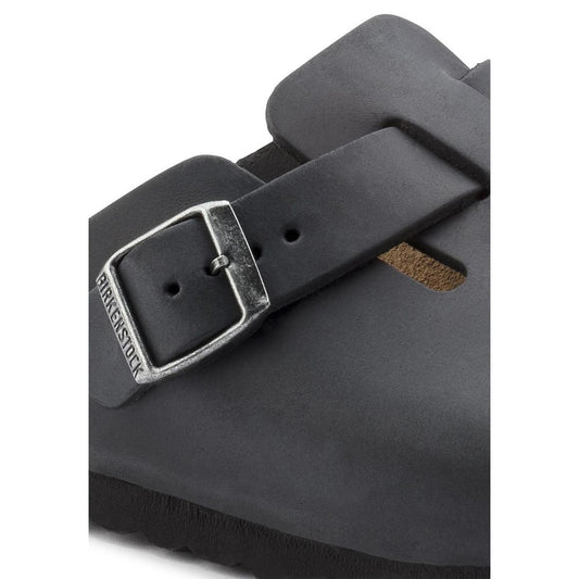 Birkenstock Black Synthetic Mules
