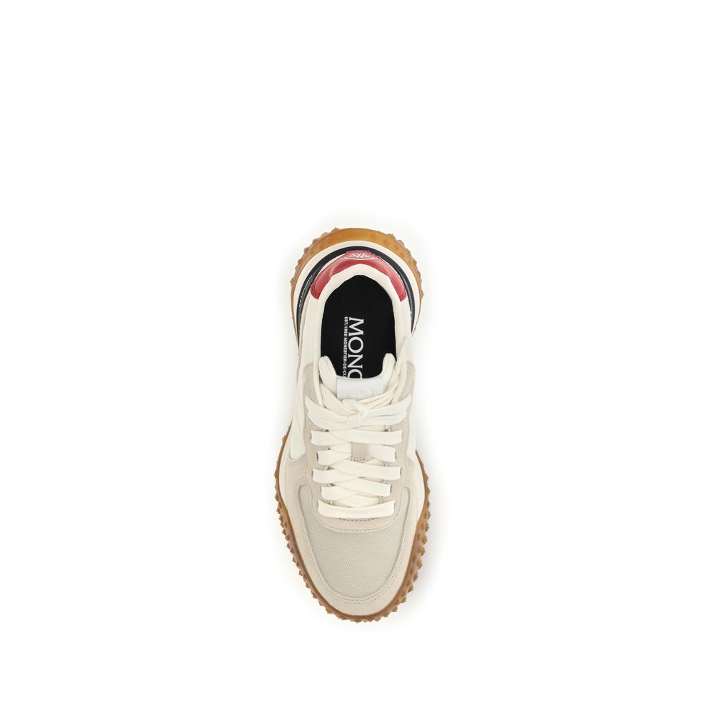 Moncler Beige Polyamid Sportschuhe