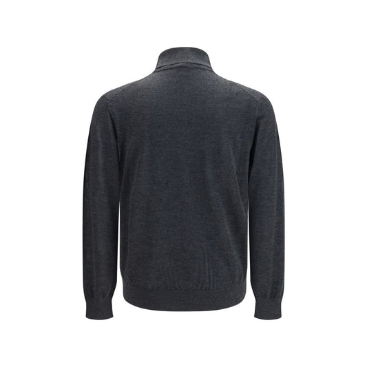 Giorgio Armani Gray Cashmere Turtleneck