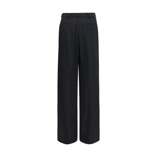 Saint Laurent Black Wool Oves Aries Dress Pants