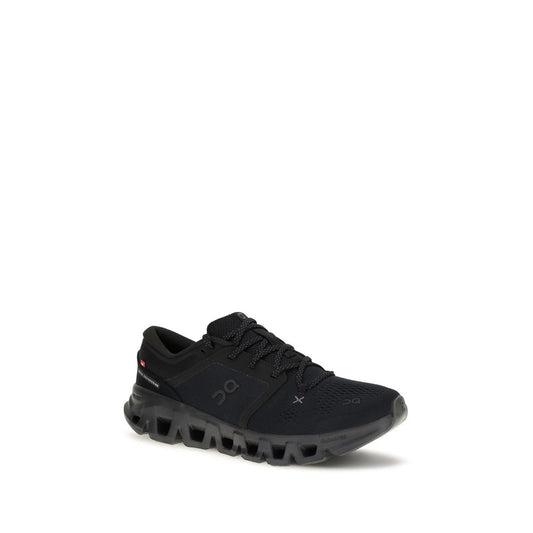 ON Black Fabric Athletic Sneakers