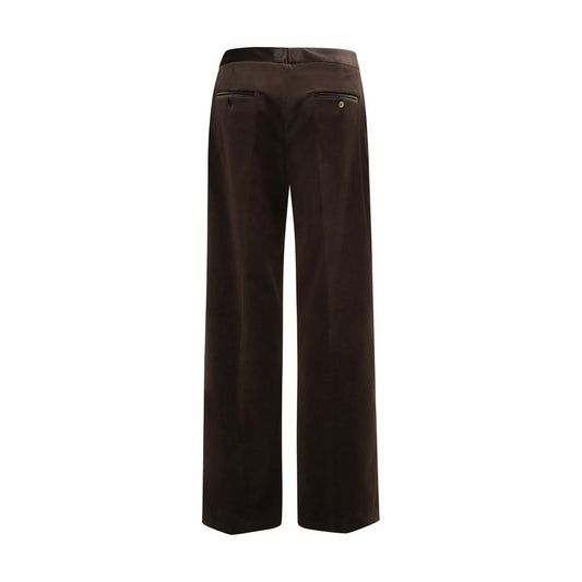 Lardini Brown Cotton Pants