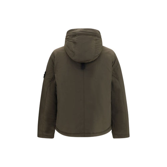 Stone Island Bicolor Polyester Shell Jacket