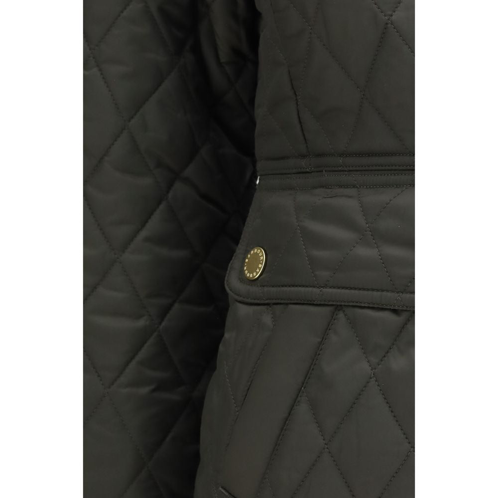 Barbour Bicolor Polyamid-Mantel in voller Länge