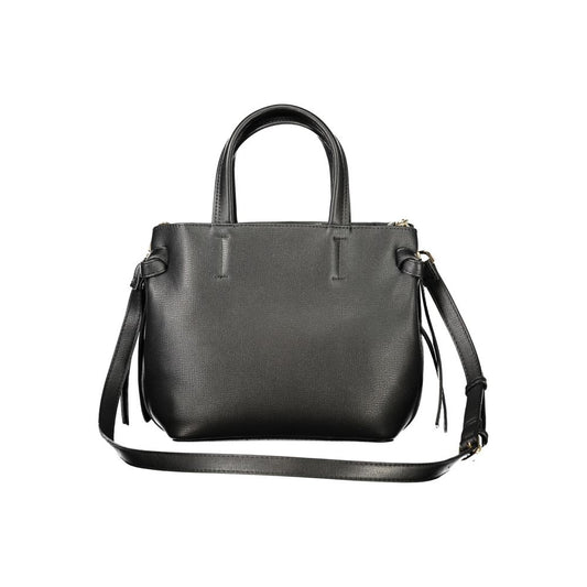 Mario Valentino Black Polyurethane Women's Bag
