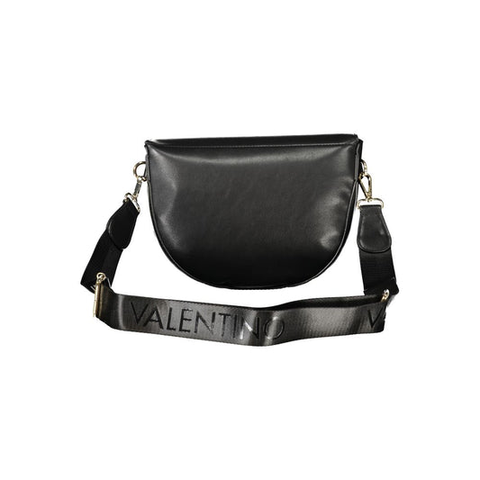 Mario Valentino Black Polyurethane Women's Bag